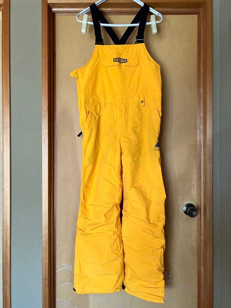 上下セット 子ども用 スノーボードウェア バートン イエロー/ブルー