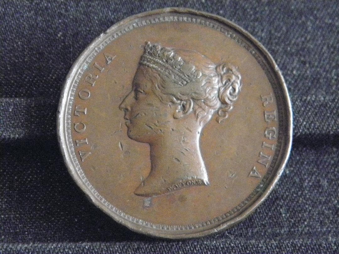 ビクトリア女王 1837 ブロンズ メダル
