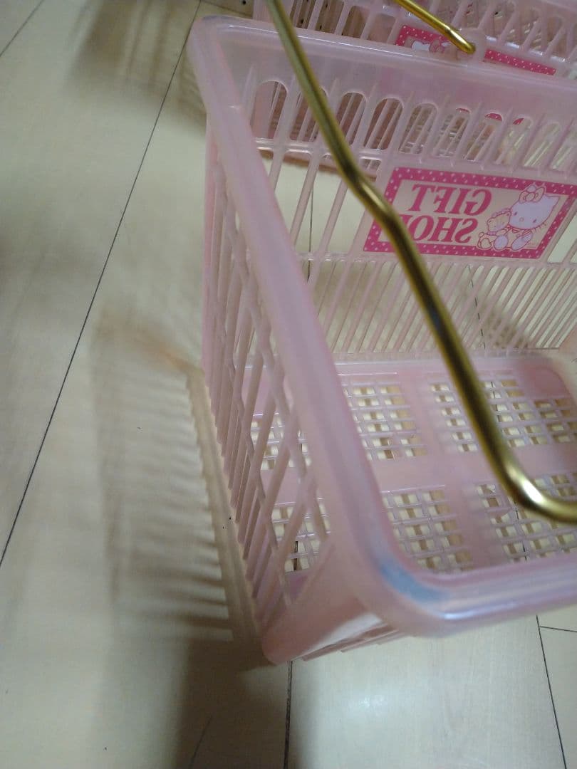 キティちゃん お買い物かご3個セット レア