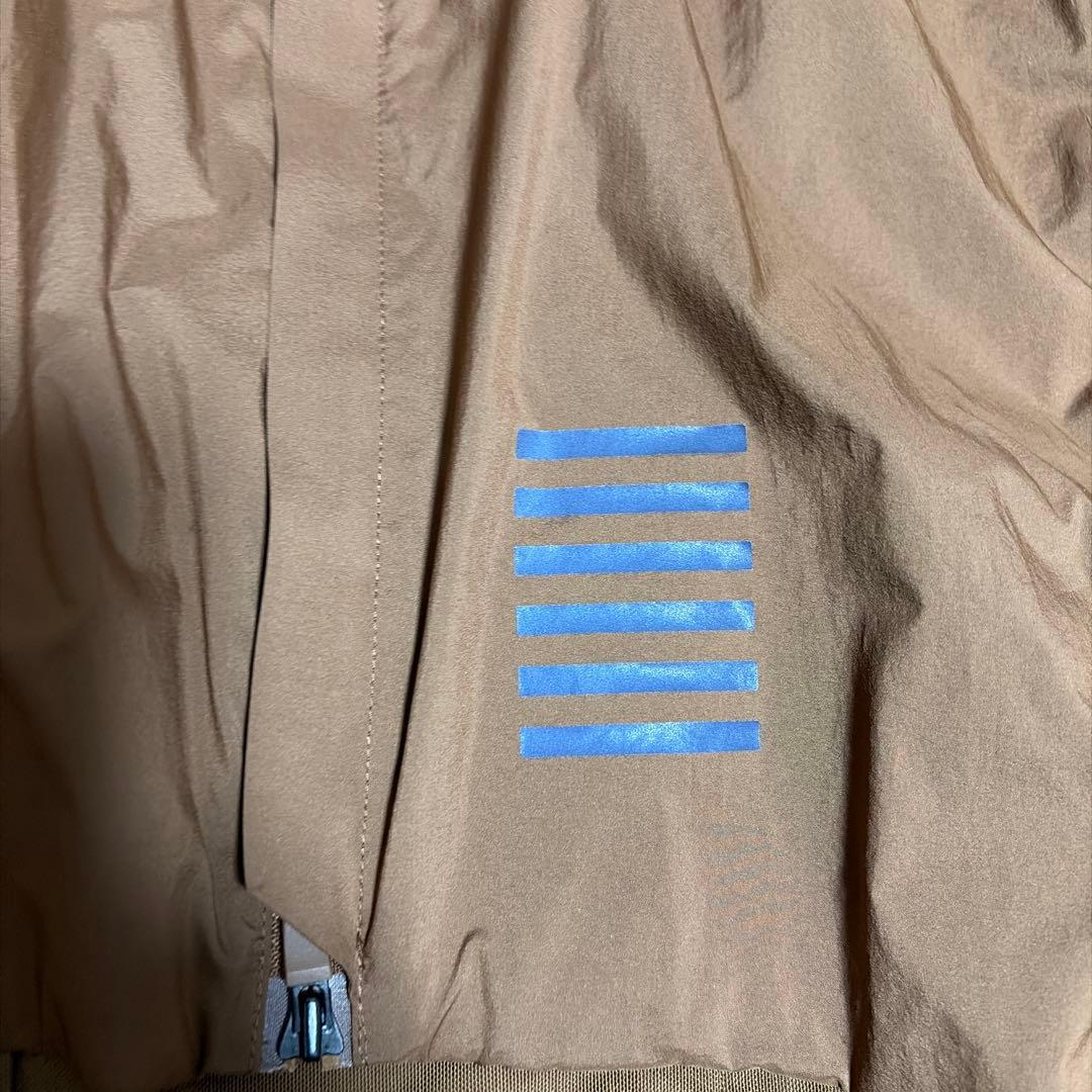 ラファ rapha インサレーテッドジャケット　ダークブラウンメンズM 修復あり