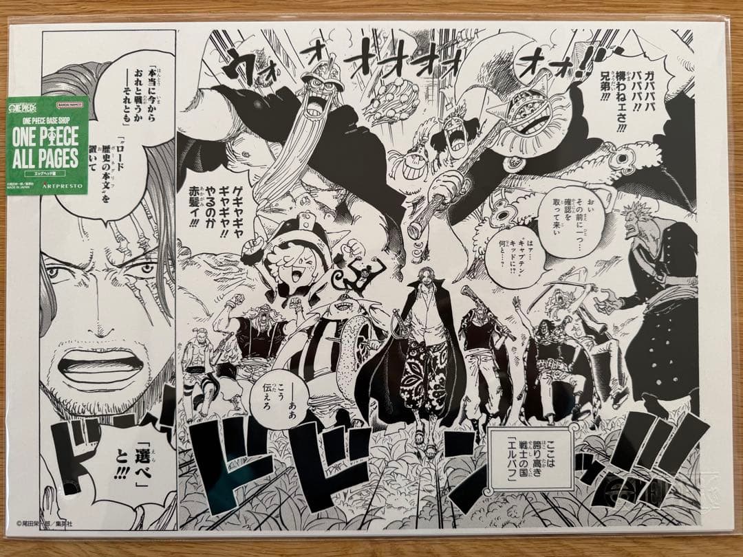 ONE PIECE BASE SHOP 限定 ALL PAGES 9枚セット