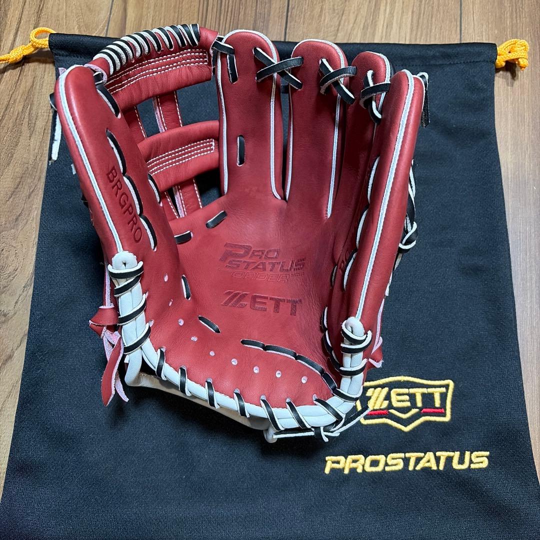 ZETT PROSTATUS 軟式オーダーグラブ　内野手用　プロステイタス