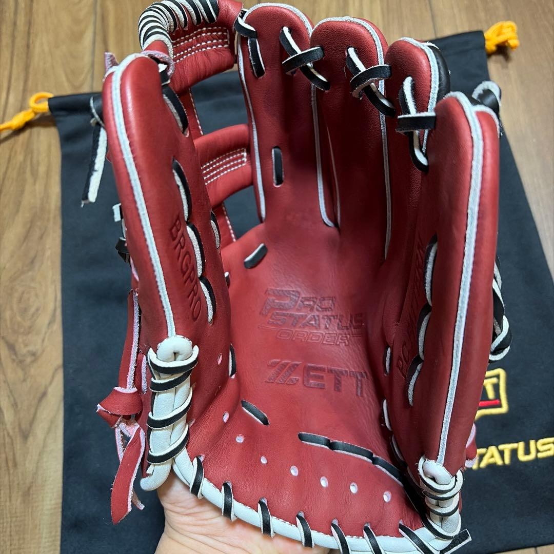 ZETT PROSTATUS 軟式オーダーグラブ　内野手用　プロステイタス