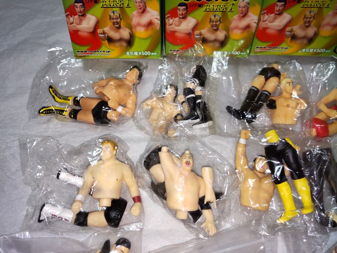 ファイティングボックスコレクション YUJIN プロレス フィギュア セット