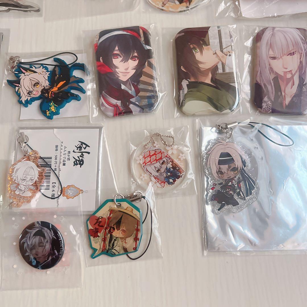 【画像複数枚】 剣が君 グッズセット 螢 左京 アクスタ 缶バ 色紙 rejet