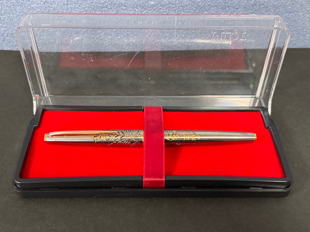 専用になりますPILOT パイロット　レディ 唐草模様 アイボリーカバー 18K