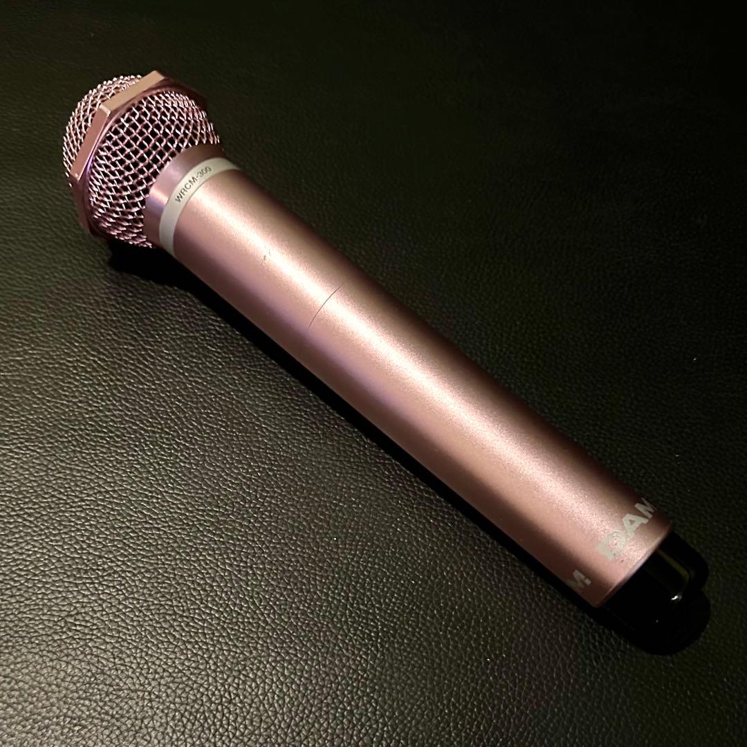 第一興商WRCM-300①ローズゴールド 赤外線ワイヤレスコンデンサーマイク