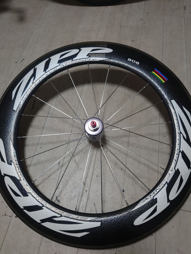 zipp 808 チューブラー シマノ10s リアのみ