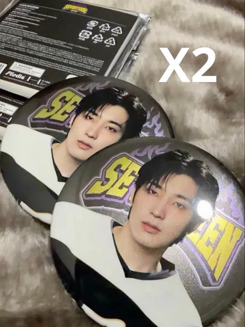 SEVENTEENののウォヌのバッジ(2個)