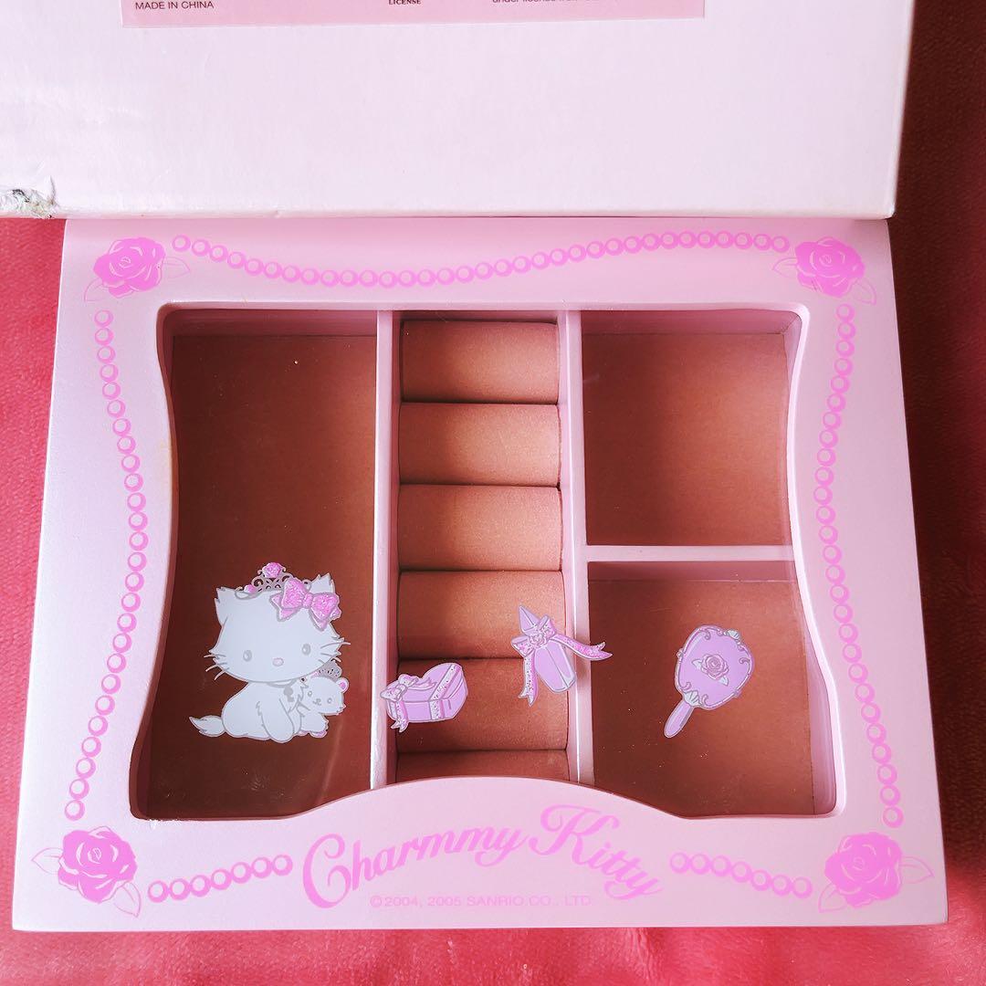 希少レア　チャーミーキティ　ジュエリーケース　USA 2005 サンリオ　レトロ