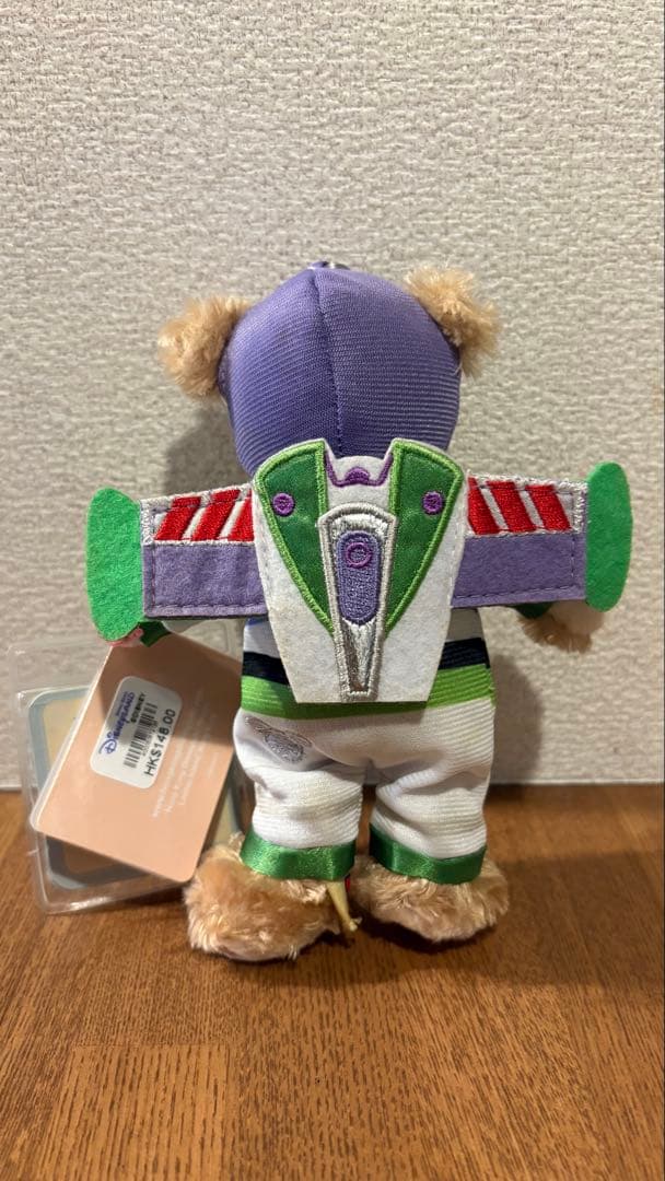 【香港ディズニー限定】ダッフィー バズライトイヤーコスチュームキーホルダー