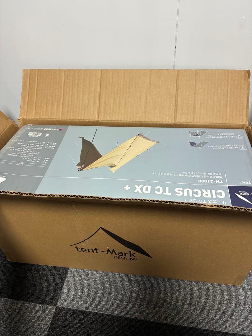 サーカスTC DX＋ キャンプテント+フロントフラップ（専用メッシュ窓付き）