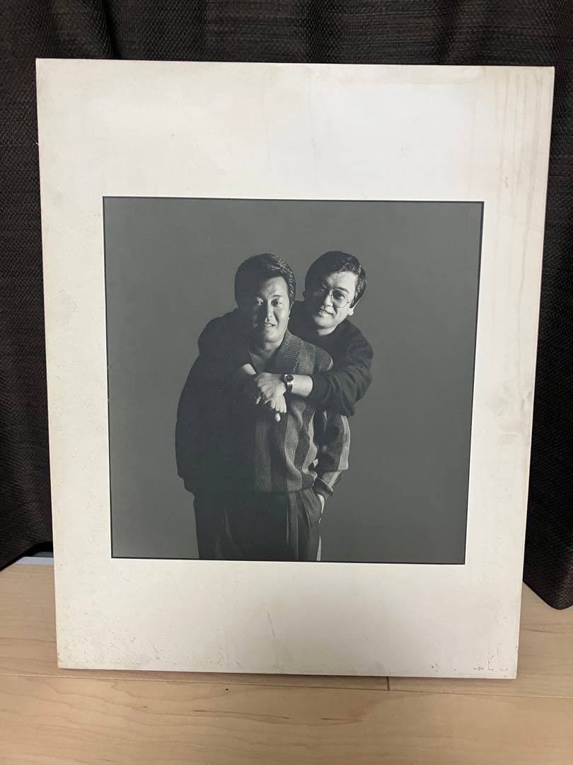 梅宮辰夫　山城新伍　白黒　モノクロ　写真　ポスター　仁義なき戦い　ヤクザ　東映