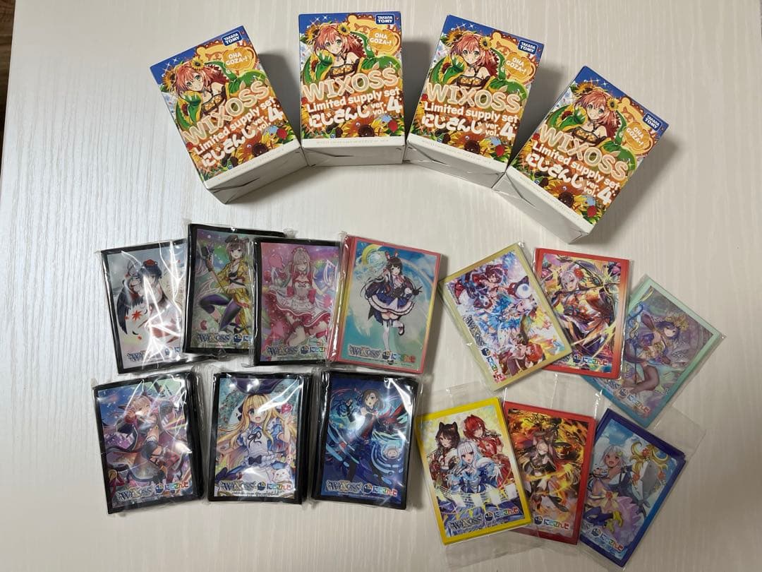 【未開封】にじさんじ　スリーブセット　ウィクロスコラボ