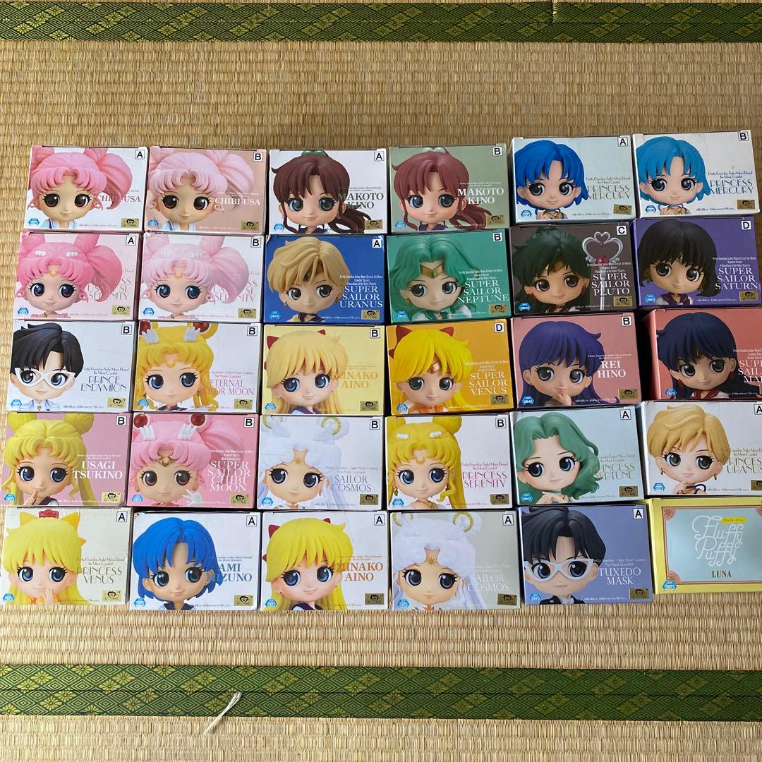 Qposket フィギュア セーラームーン 31種 キューポスケット