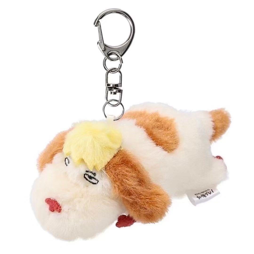 新品ハウルの動く城 ふんわりキーホルダーヒン5点 マスコット ぬいぐるみ