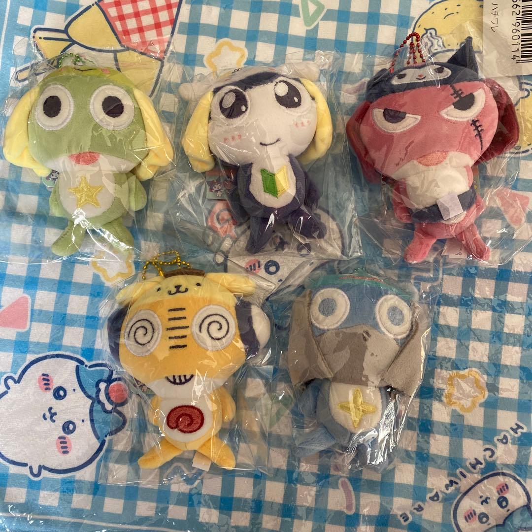 ケロロ軍曹　サンリオ　マスコット　5点セット