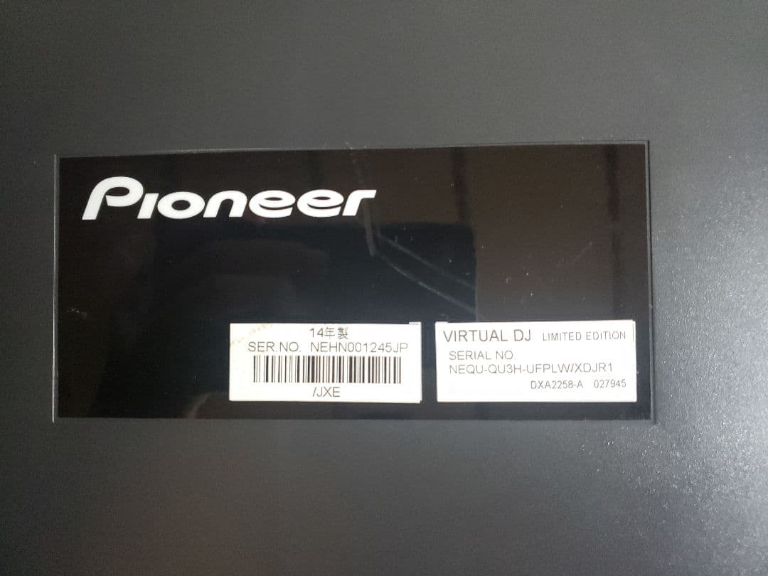 Pioneer XDJ-R1 オールインワンプレイヤー　DJコントローラー　CD
