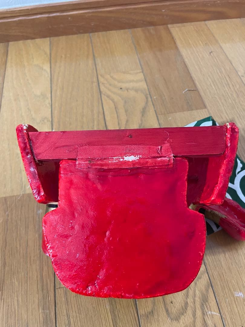 獅子頭 獅子舞 赤獅子 縁起物 魔除け 置物