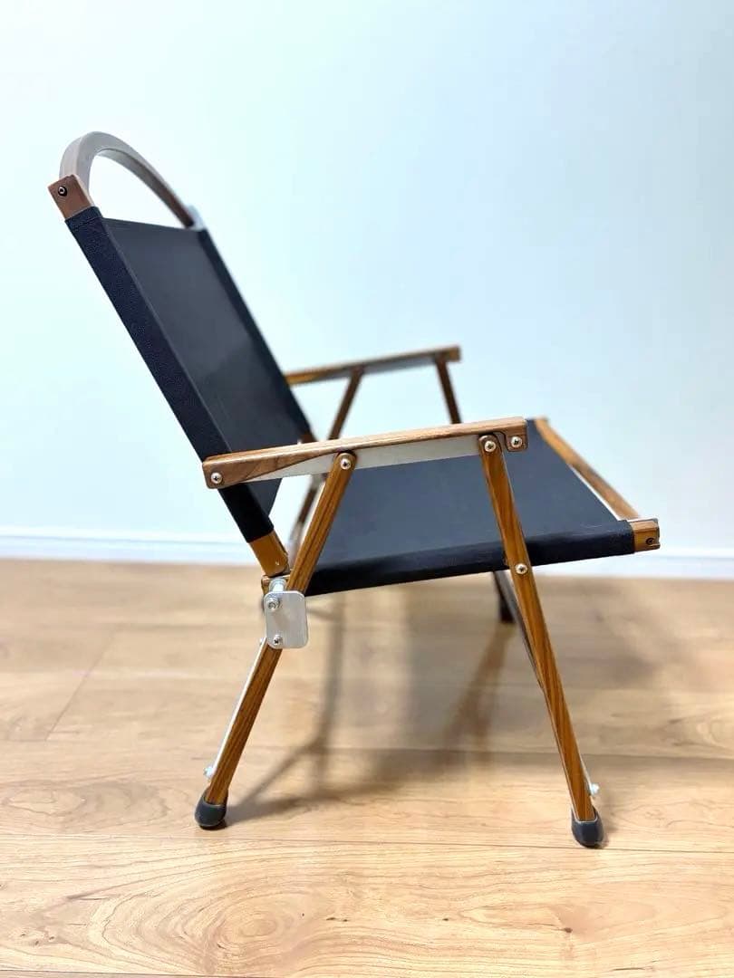 【美品】カーミットチェア ウォールナット 艶なしアメリカ製・純正シート収納袋付き