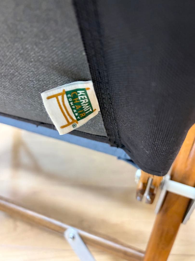 【美品】カーミットチェア ウォールナット 艶なしアメリカ製・純正シート収納袋付き