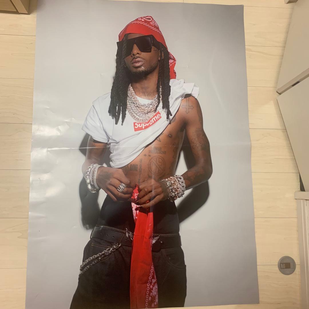 Supreme ×playboi carti ポスター