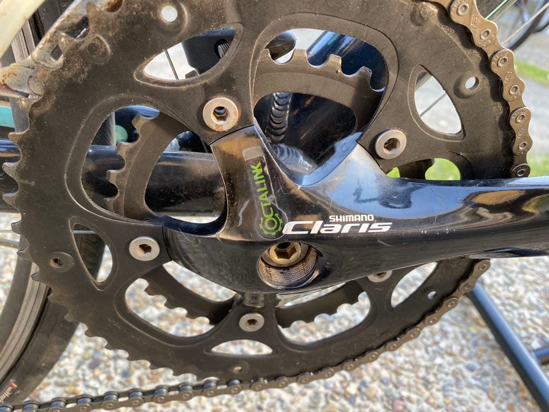 Bianchi ロードバイク ブラック/ターコイズ