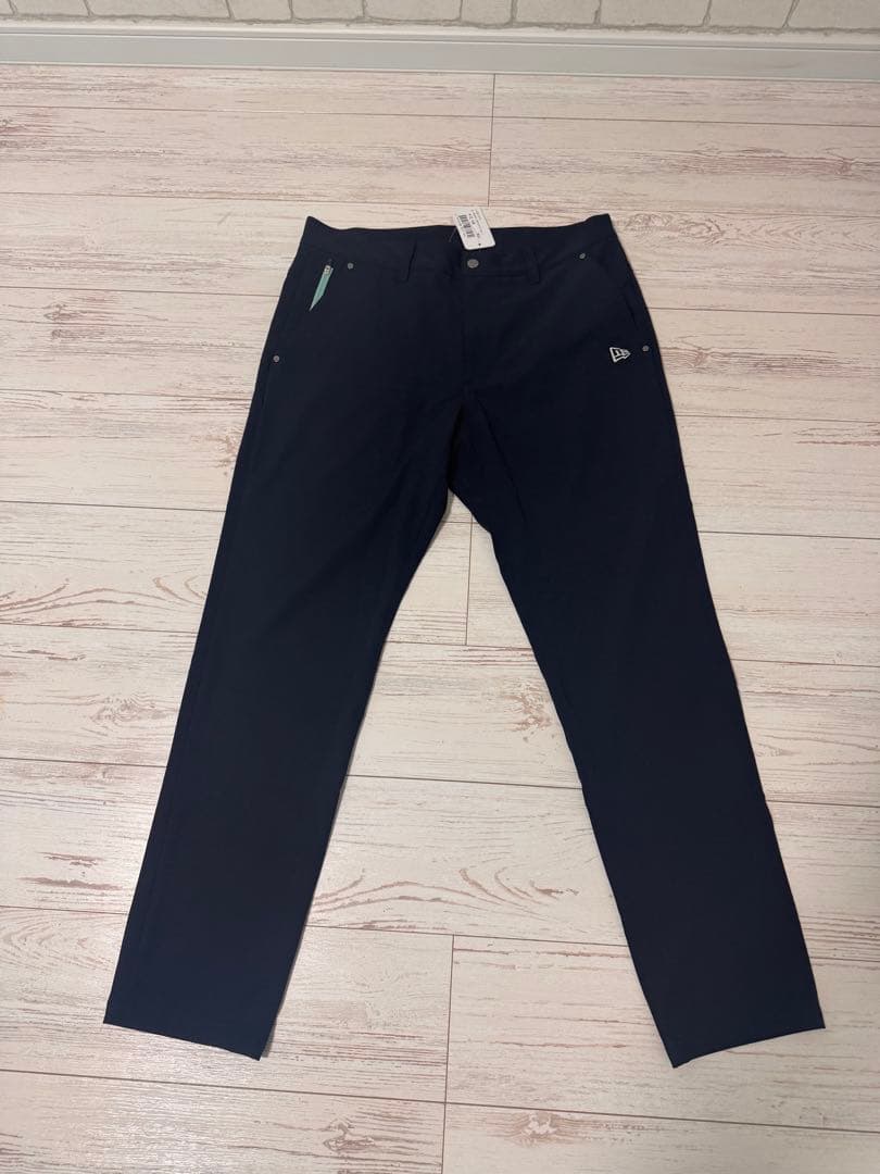 【新品】NEW ERA ゴルフパンツ ブラック ゴルフウェア メンズLサイズ