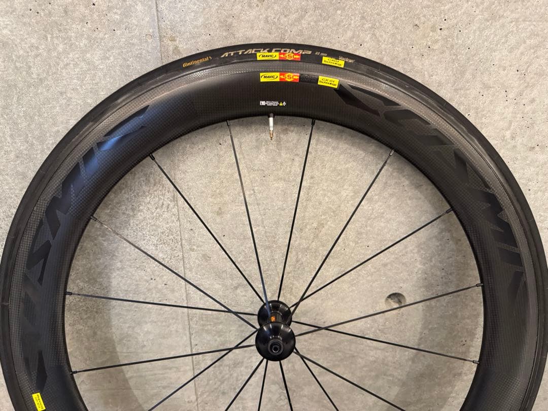 マビック MAVIC COSMIC CXR 60T ホイールセット前後