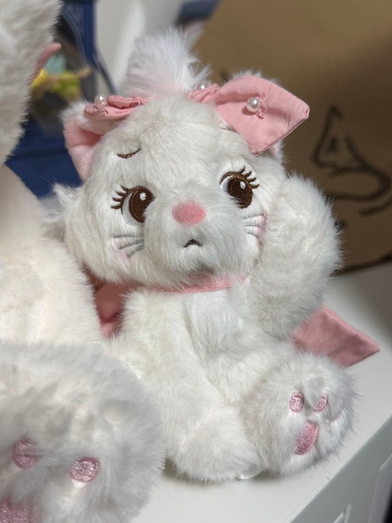 おしゃれキャット55周年　ぬいぐるみとキーホルダー2点セート