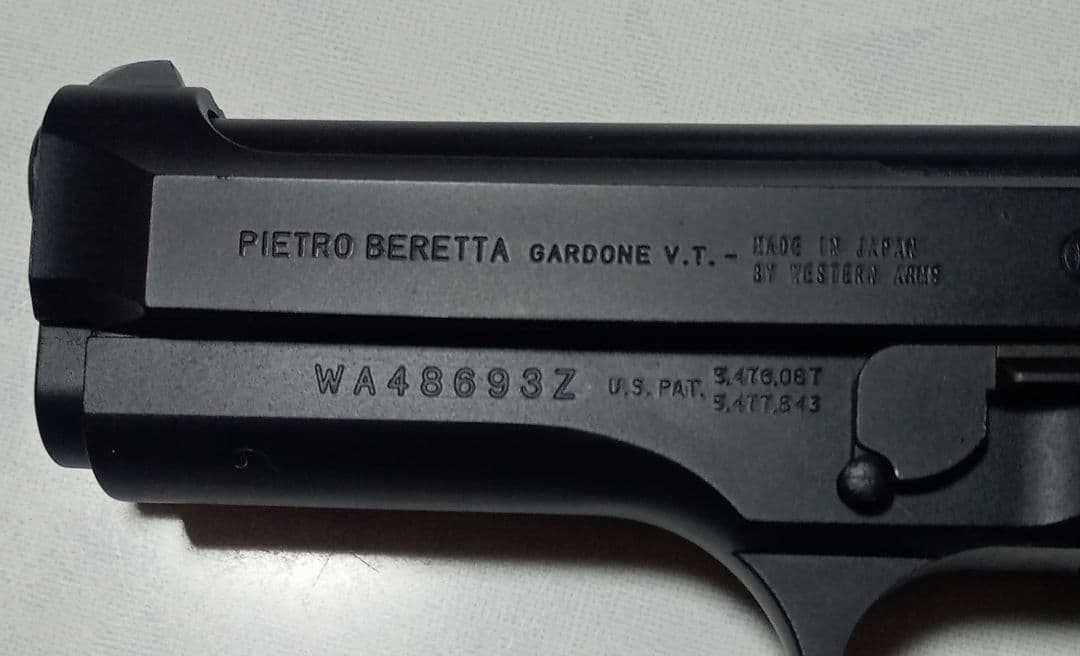 WAウエスタンアームズ製ベレッタM 92FS センチュリオンガスガン