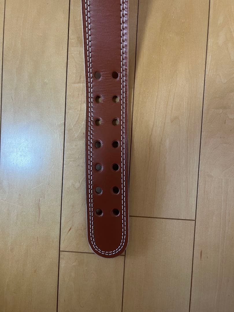 ゴールドジム(GOLD`S GYM) プロレザーベルト サイズM