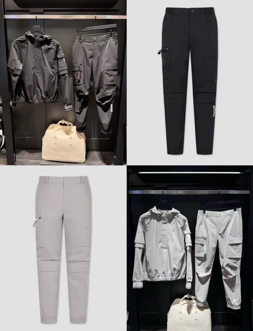 【即発送】ジーフォア ゴルフメンズ セットアップ ジャケット パンツ 2点セット