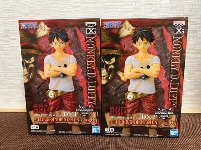 ワンピース 　 フィギュア 　モンキー・Ｄ・ルフィ　2点セット