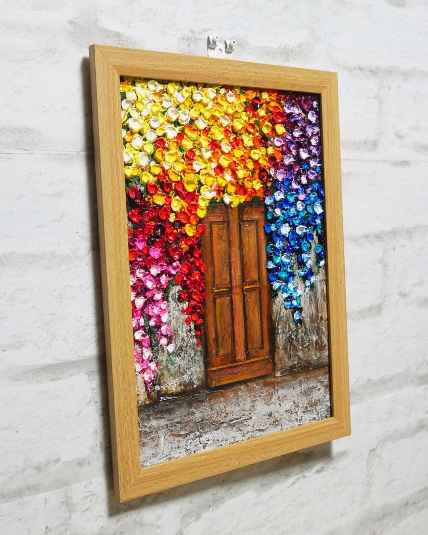 油絵 油彩 油彩画 絵 絵画 【扉】