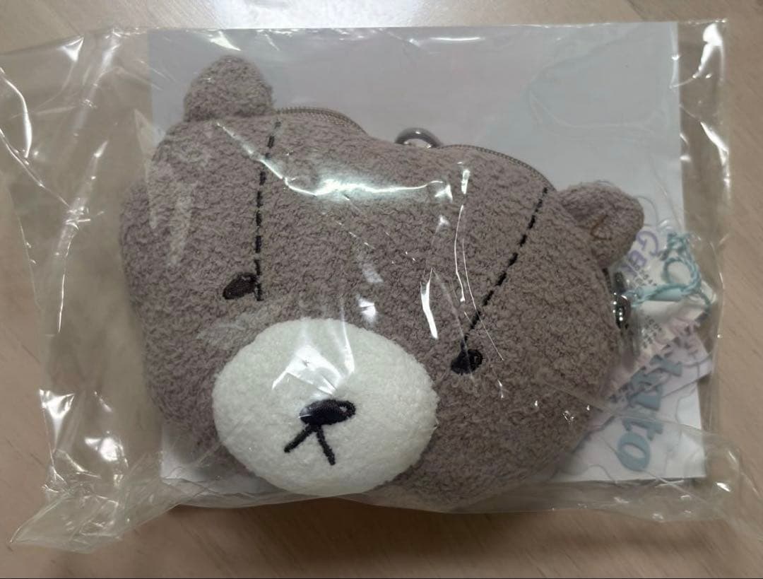 【新品未開封】JIN ジェラートピケJIN'S BEAR POUCH CHARM