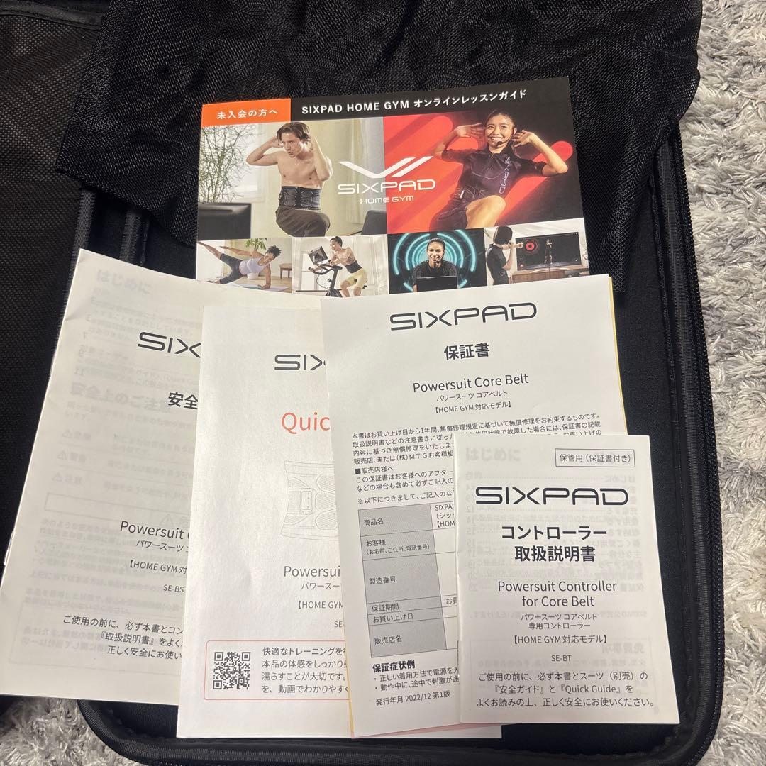 SIXPAD パワースーツコアベルトMサイズ コントローラー付き