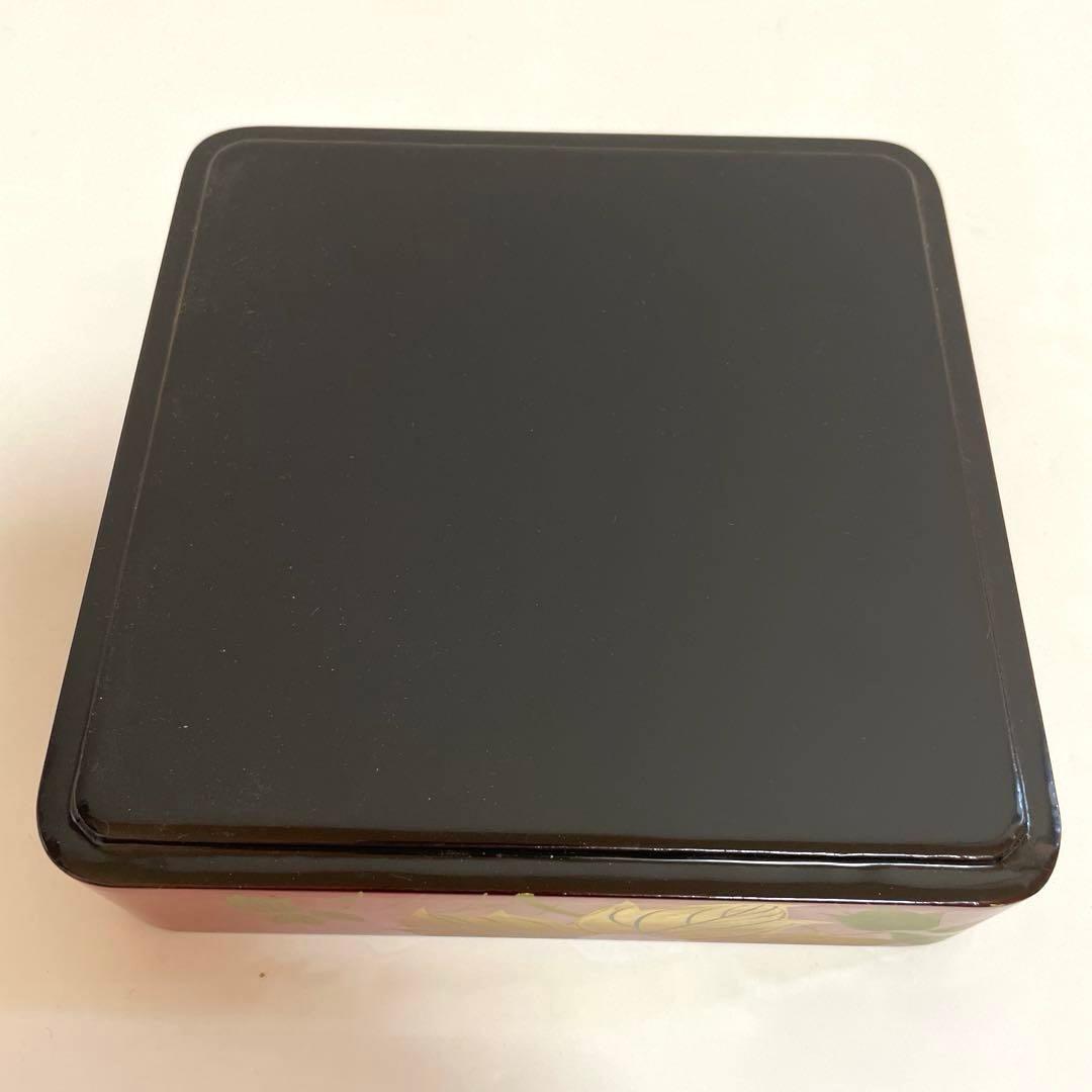 新品未使用 川連漆器 四段重箱 とおかもちセット16.6cm角 美品