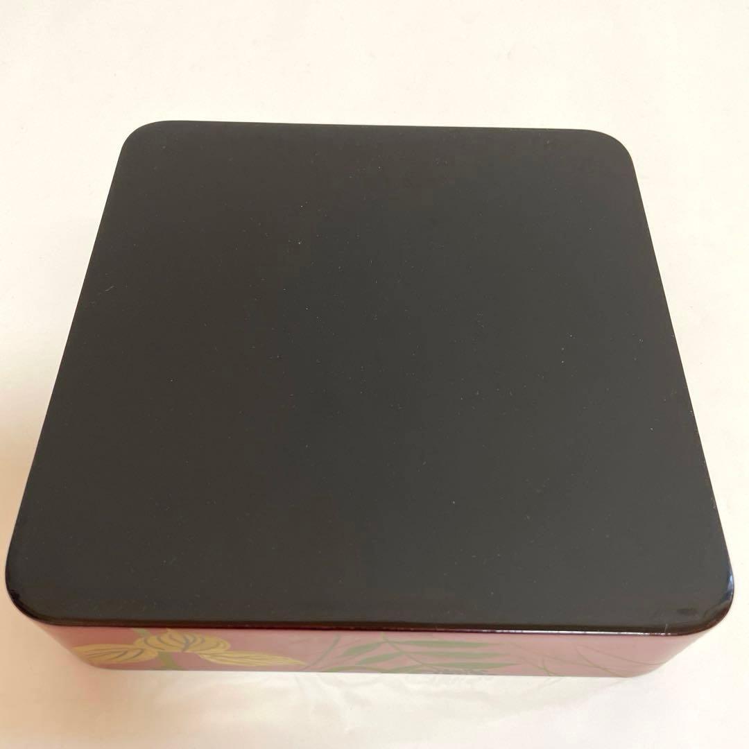 新品未使用 川連漆器 四段重箱 とおかもちセット16.6cm角 美品