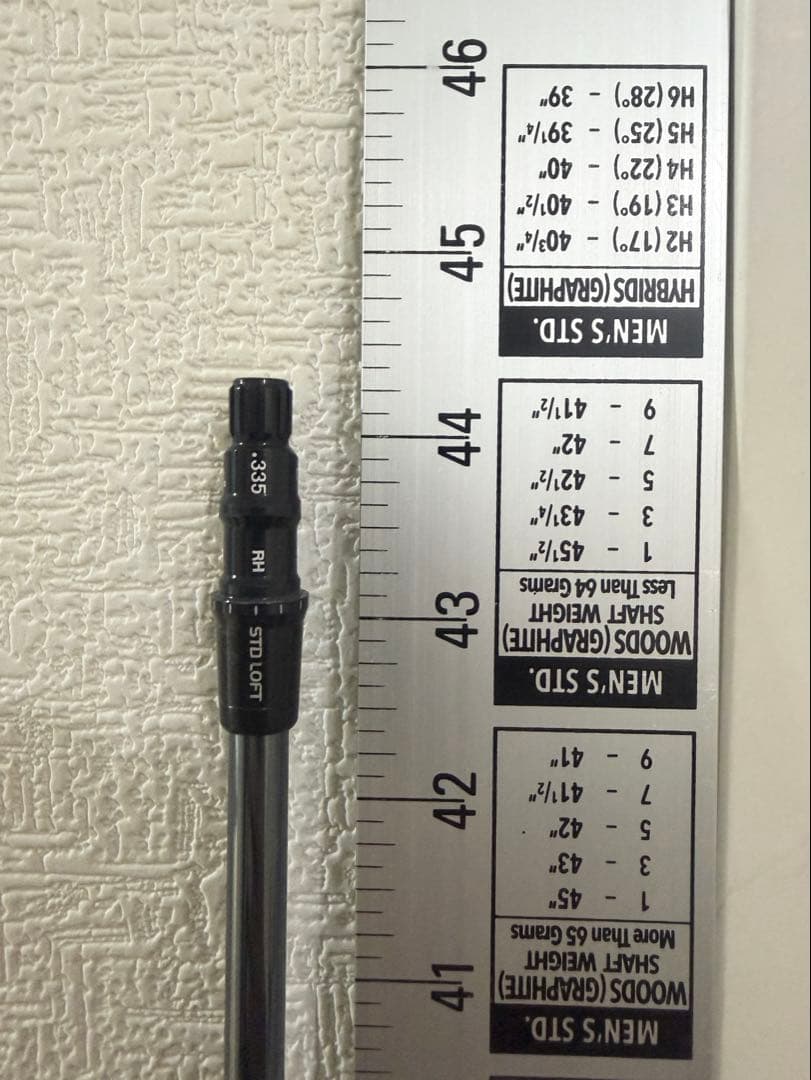 カスタムシール付き Diamana PD 60S テーラーメイドスリーブ 1W用