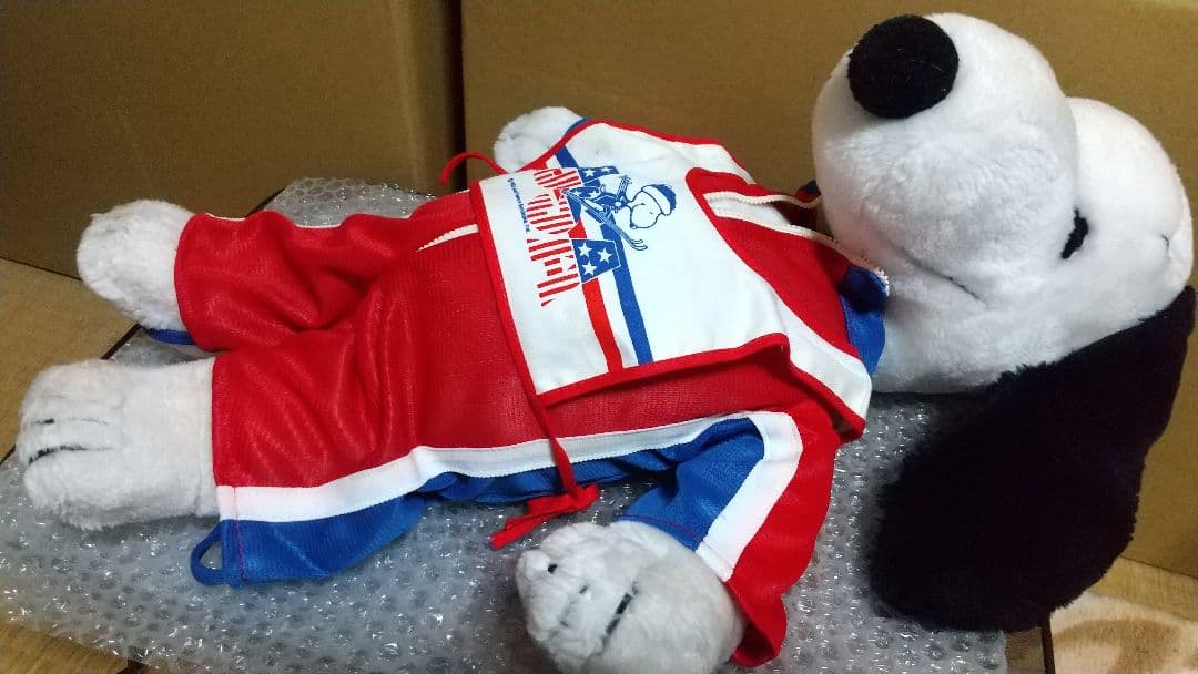 最終値下げ！激レア　希少　廃盤　昭和レトロ　スヌーピー　ビッグサイズ　ぬいぐるみ