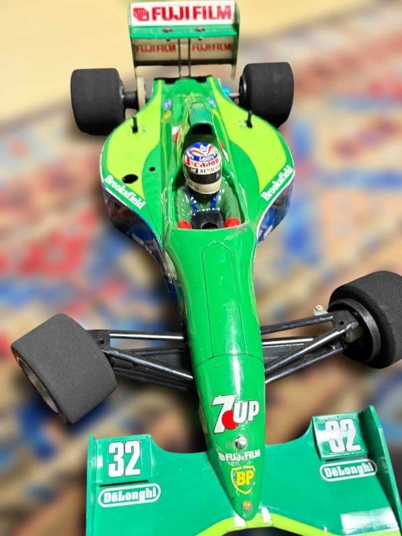 タミヤ 1/10RC F103 カスタムシャーシ 完成品 ジョーダン191ボディ