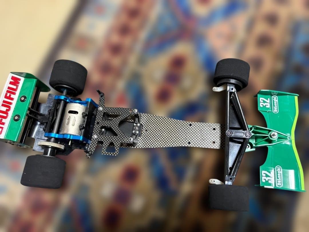 タミヤ 1/10RC F103 カスタムシャーシ 完成品 ジョーダン191ボディ