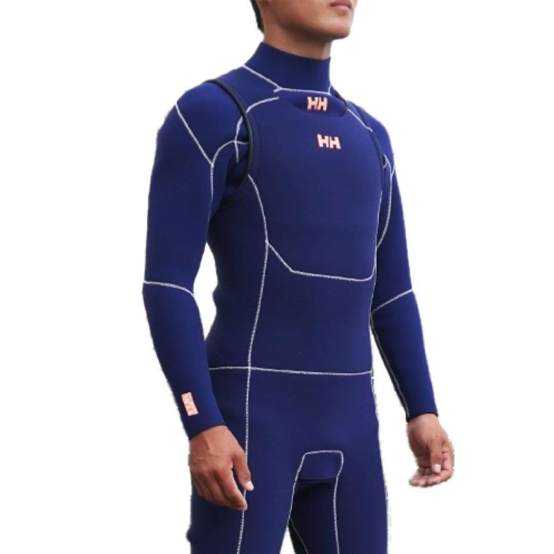 ヘリーハンセン アパレント ウィンド 3mm トップス オーシャン ネイビー S