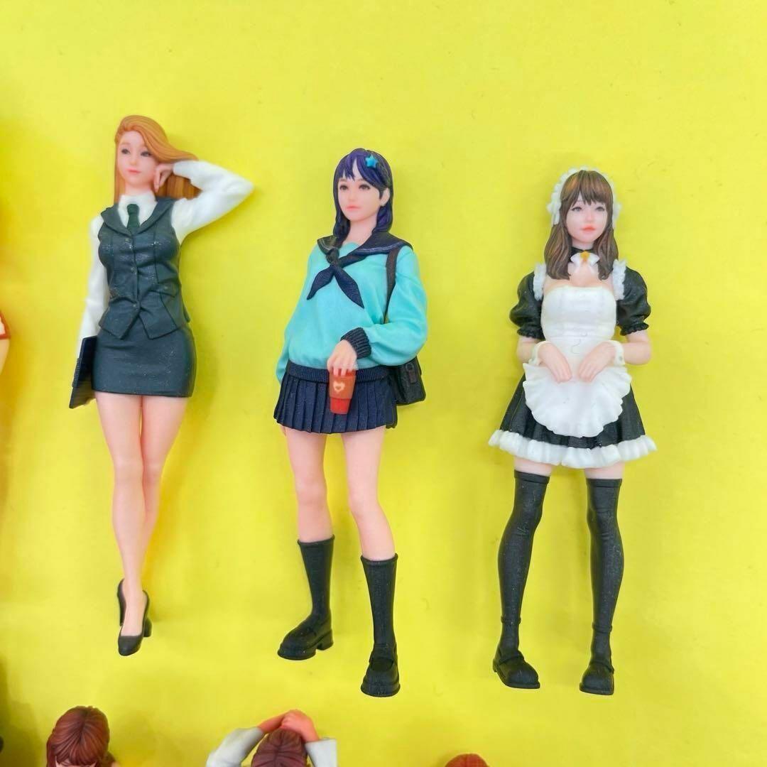 1/18 オーシャンコスモス　フィギュア8体　完成品　1/64より大