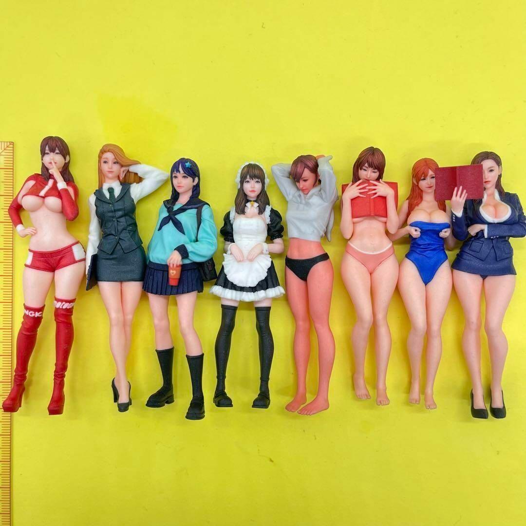 1/18 オーシャンコスモス　フィギュア8体　完成品　1/64より大