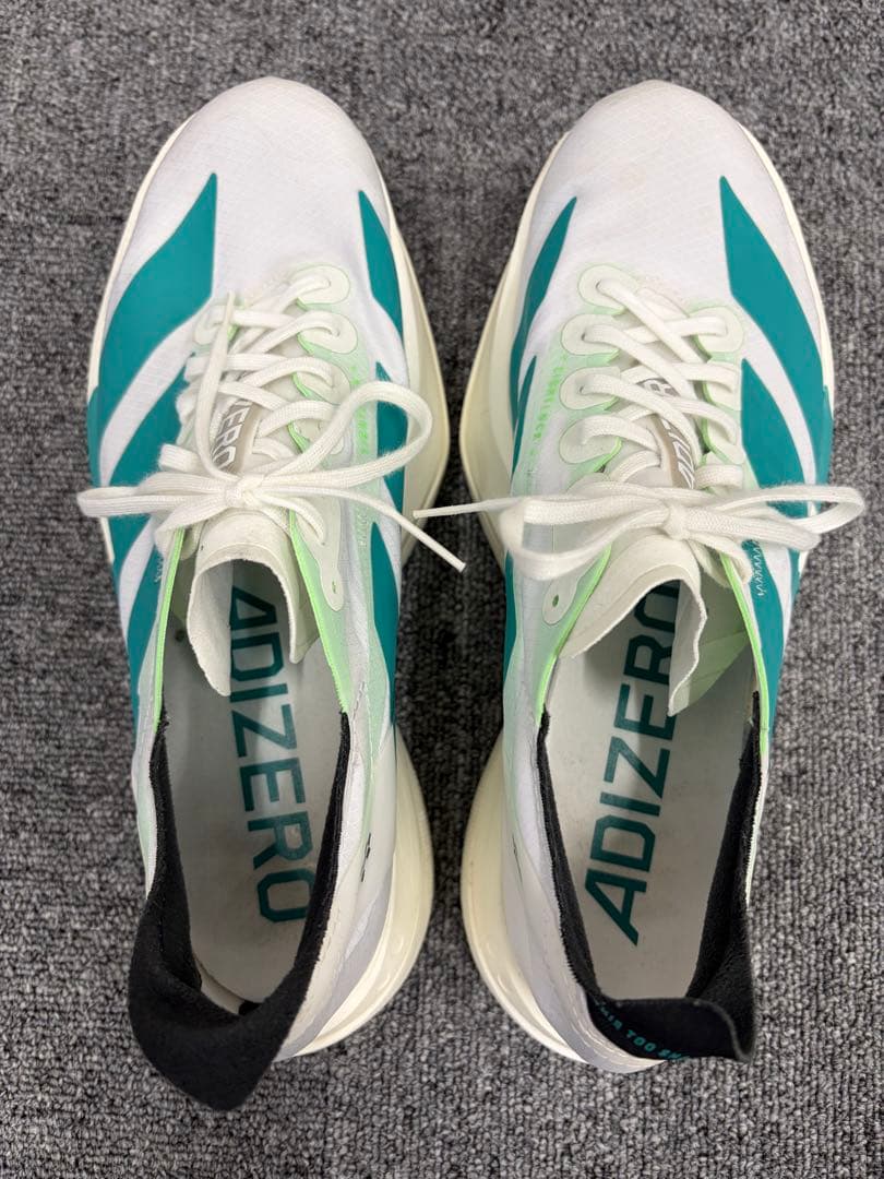 アディダス アディオス プロ4 走行210km 25.5cm 箱なし