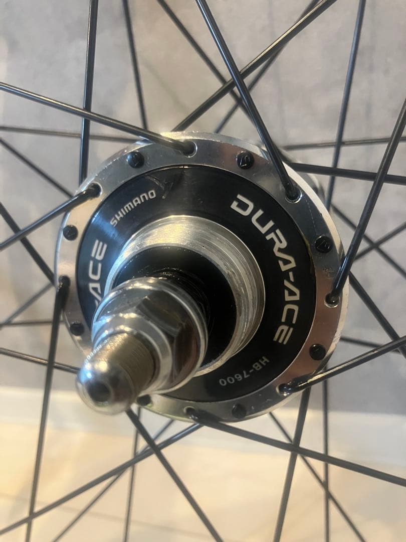 ピスト　 前後ホイールセット　デュラエース　H PLUS SON THE BOX