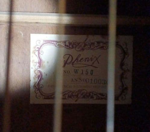 PHENIX アコースティックギター ドレッドノート　フェニックス