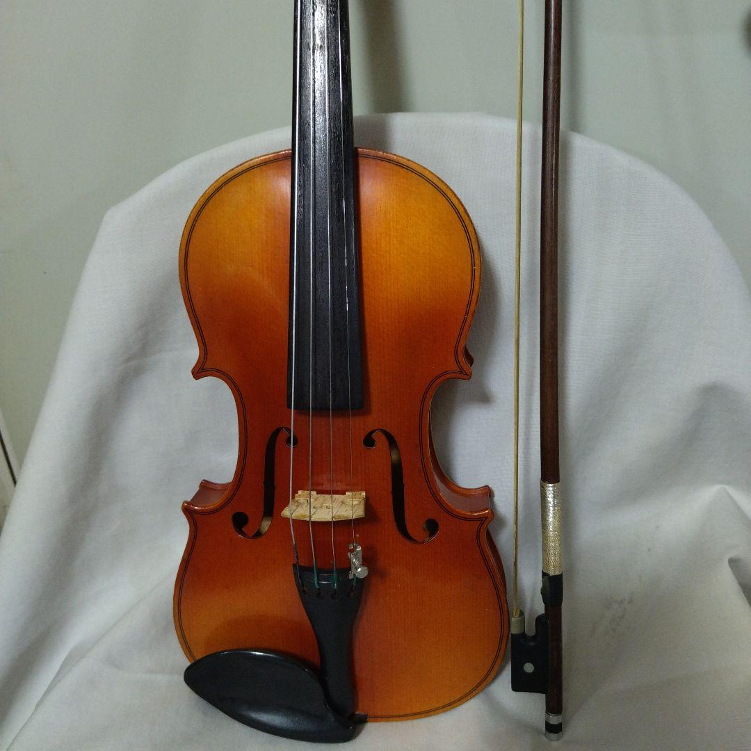 ♥7才前後の子供用♥スズキバイオリン1/4メンテ済み♥品番220♥弓ケ―ス松脂付